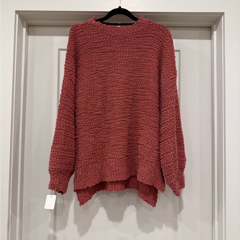 JODIFL Textured Rose Sweater